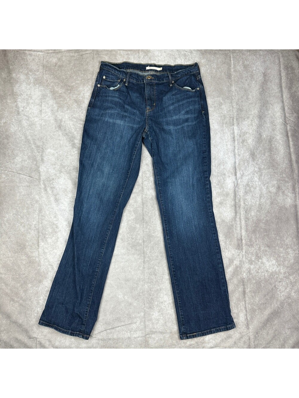Levi's 505 Straight Leg Jeans Women 30 Blue Baggy Heritage